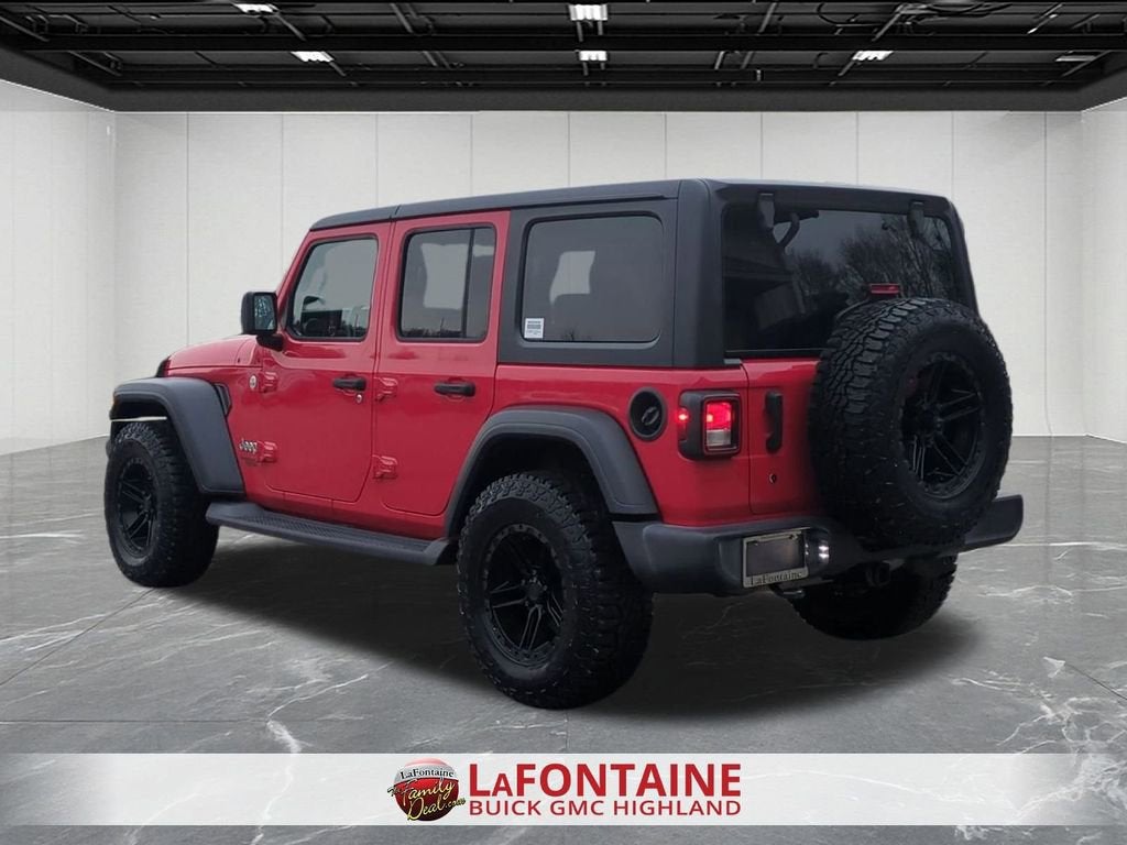 2018 Jeep Wrangler Unlimited Sport S 4x4