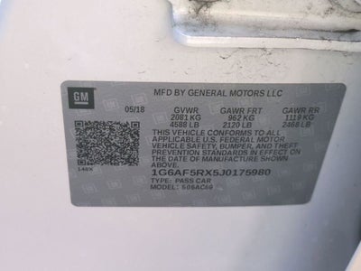 2018 Cadillac ATS Luxury AWD