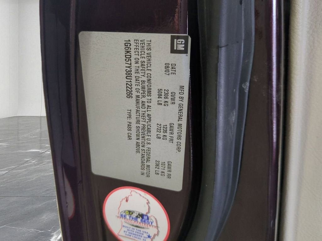 2008 Cadillac DTS w/1SD