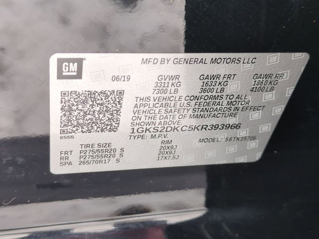 2019 GMC Yukon SLT Standard Edition