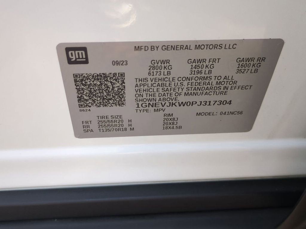 2023 Chevrolet Traverse RS