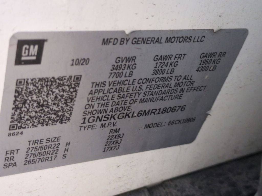 2021 Chevrolet Suburban High Country