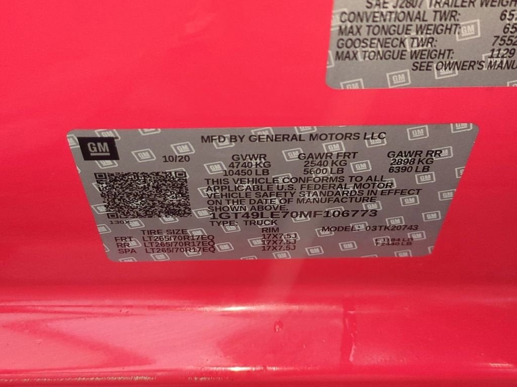 2021 GMC Sierra 2500 HD Sierra