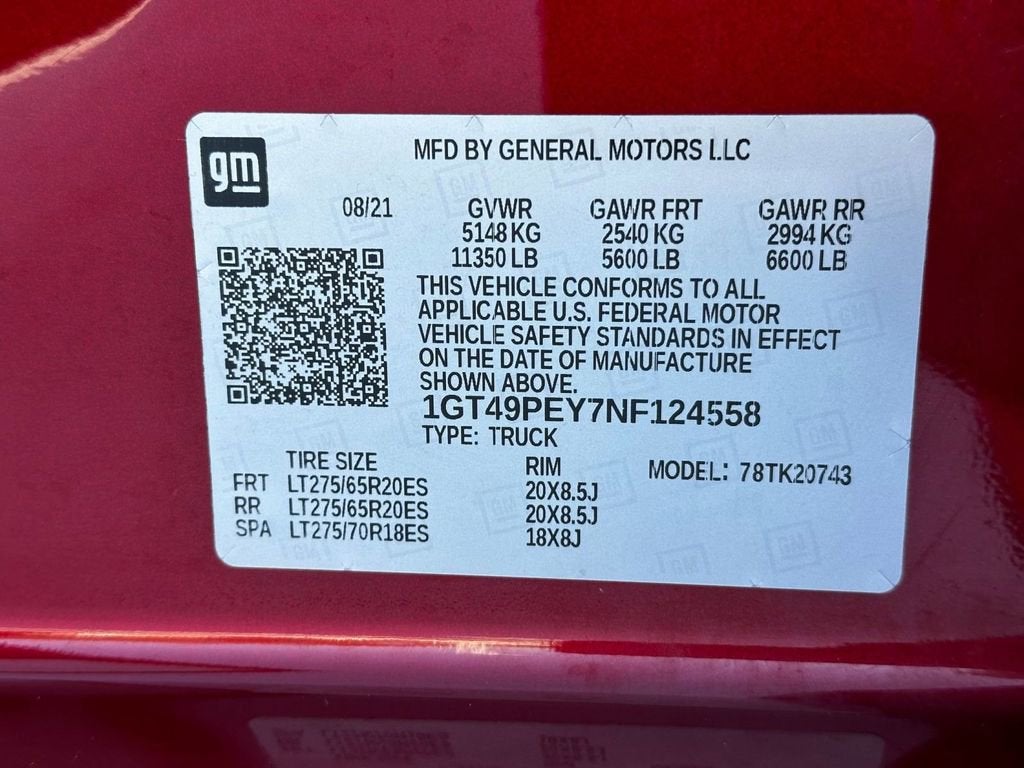 2022 GMC Sierra 2500 HD AT4