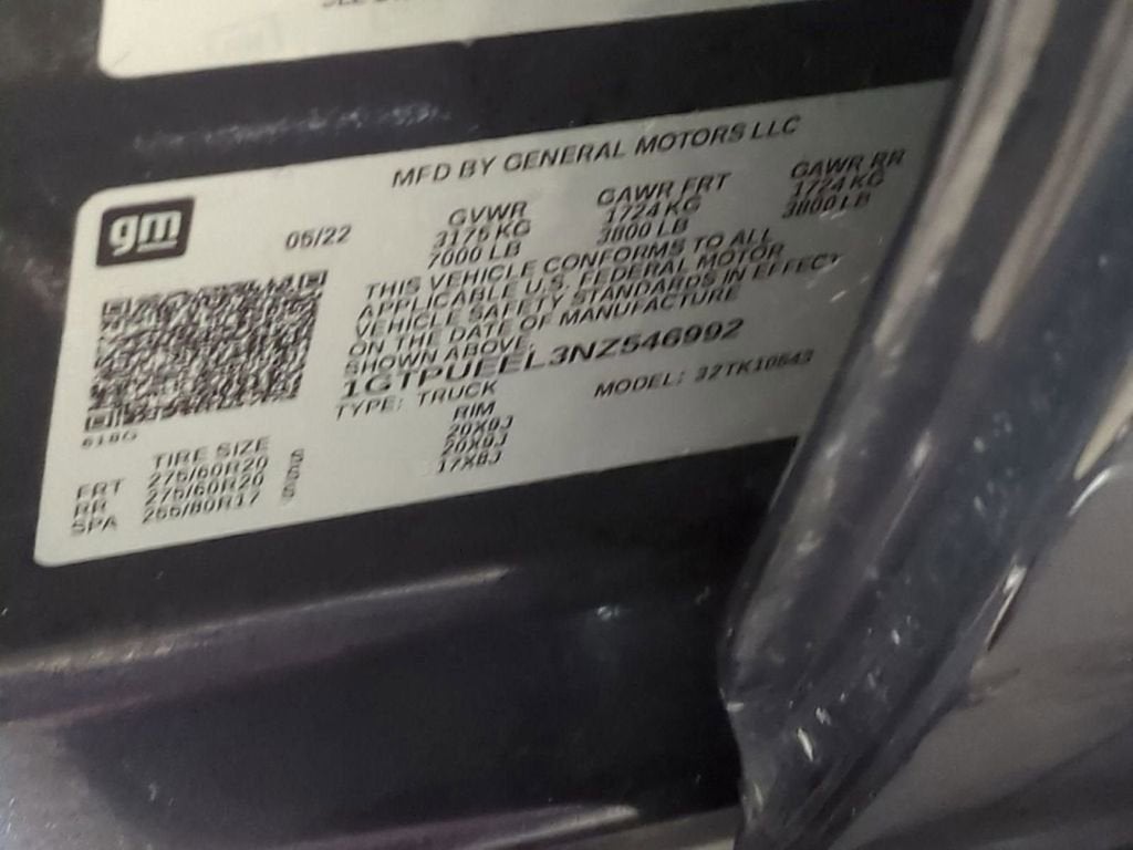 2022 GMC Sierra 1500 AT4