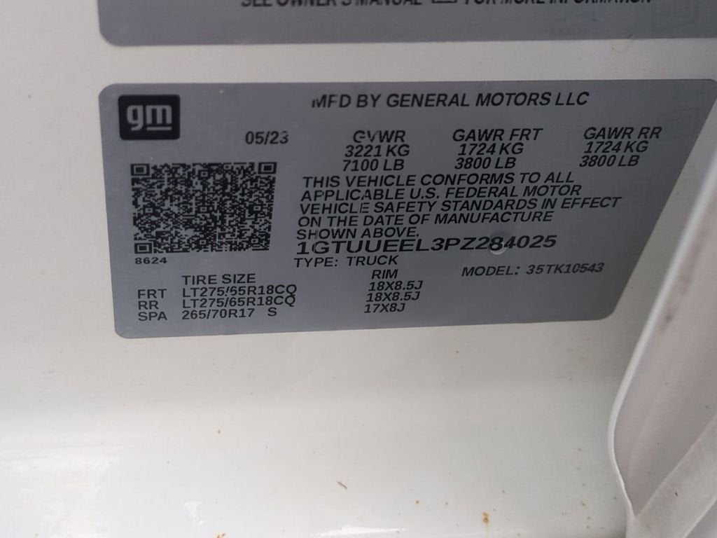 2023 GMC Sierra 1500 AT4