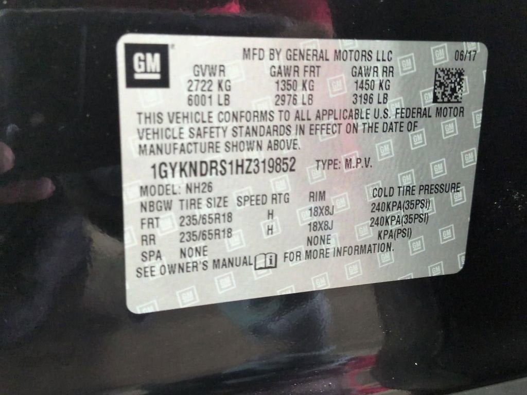 2017 Cadillac XT5 Luxury AWD