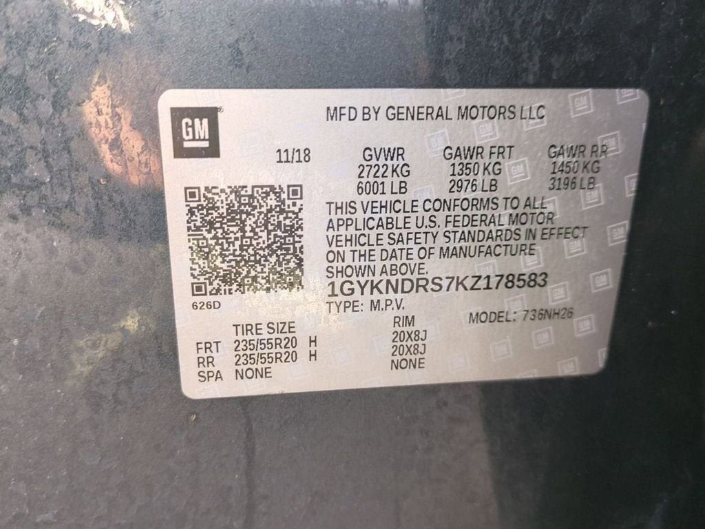 2019 Cadillac XT5 Luxury AWD