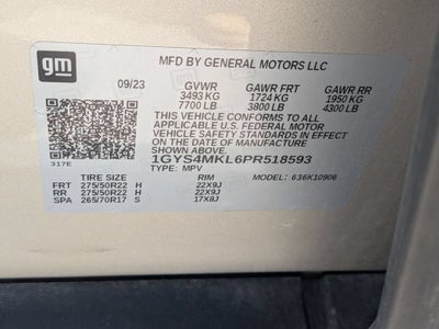 2023 Cadillac Escalade ESV Premium Luxury Platinum