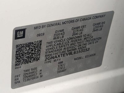 2020 Chevrolet Equinox LT