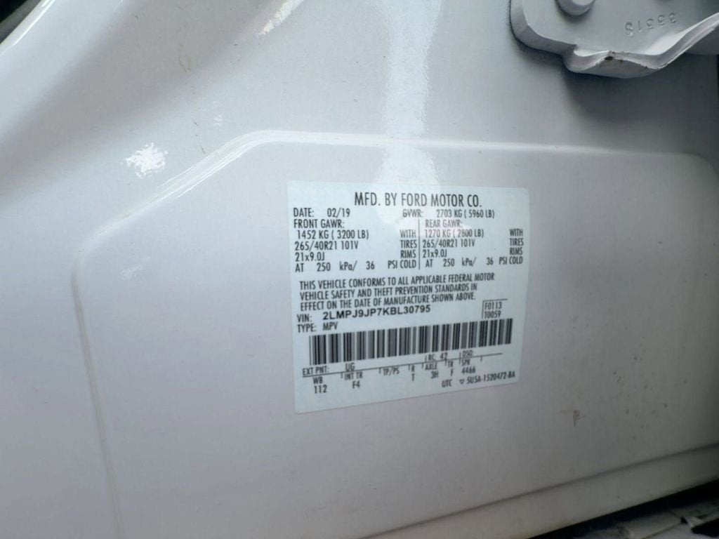 2019 Lincoln Nautilus Black Label