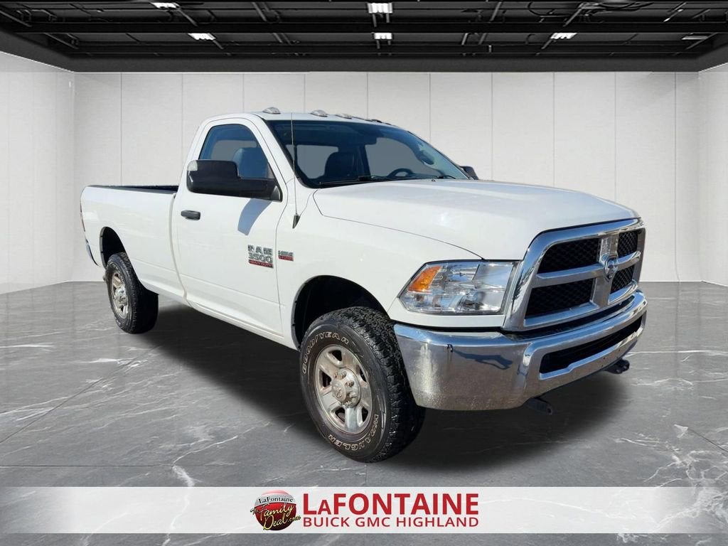 2018 RAM 3500 Tradesman Regular Cab 4x4 8' Box
