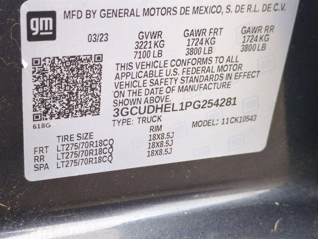 2023 Chevrolet Silverado 1500 ZR2