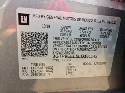 2020 GMC Sierra 1500 AT4