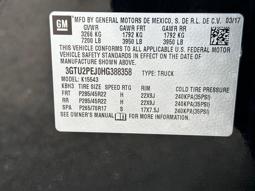 2017 GMC Sierra 1500 Denali