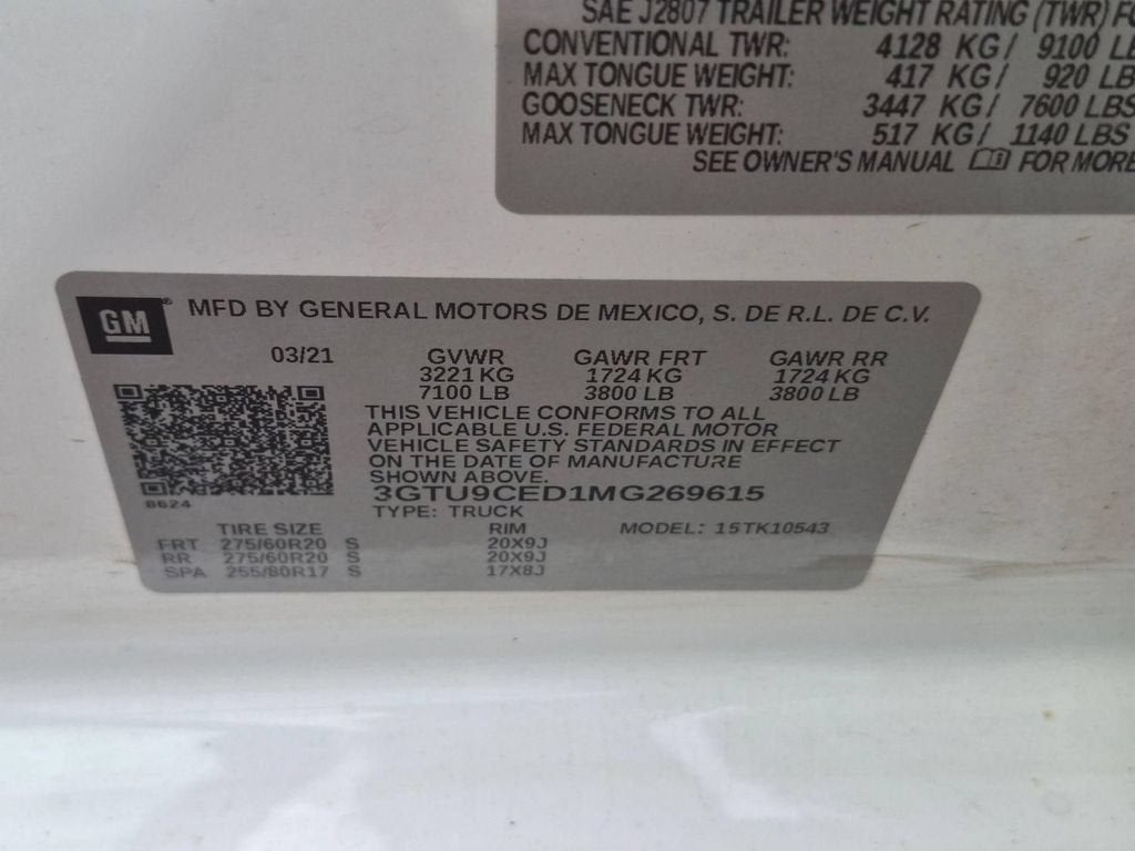 2021 GMC Sierra 1500 Elevation