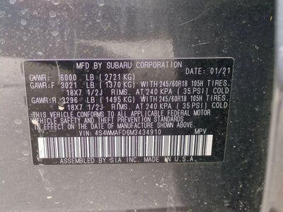 2021 Subaru Ascent Premium