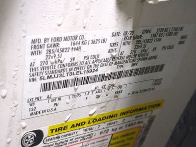 2020 Lincoln Navigator Reserve L