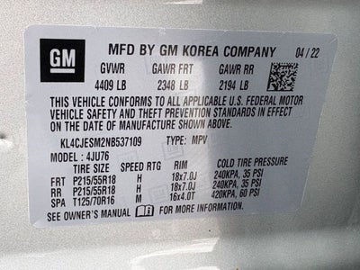 2022 Buick Encore Preferred