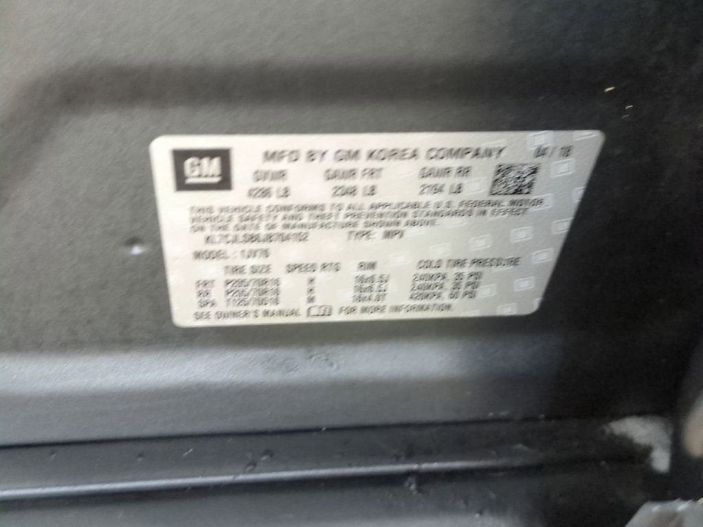 2018 Chevrolet Trax LT