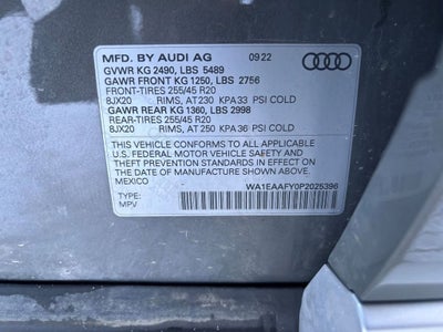 2023 Audi Q5 Premium Plus 45 TFSI S line quattro