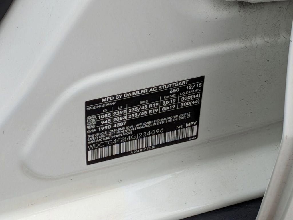 2016 Mercedes-Benz GLA 250 4MATIC®