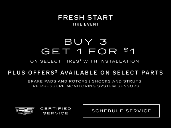 Buy 3 Tires, Get 1 for $1