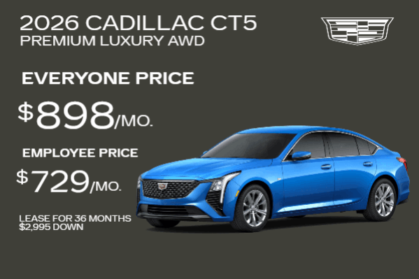 2026 Cadillac CT5 Premium Luxury AWD