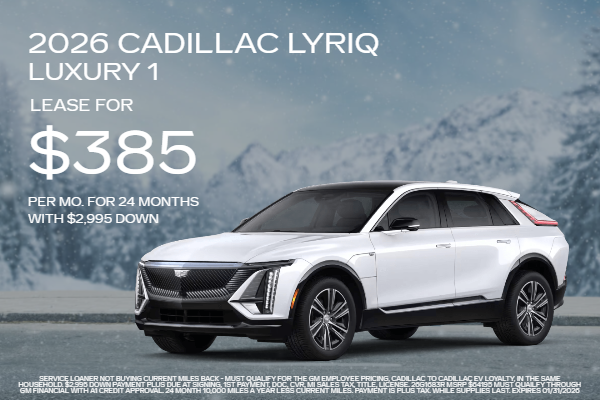 2026 Cadillac LYRIQ Luxury 1