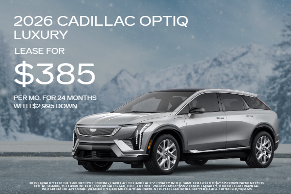 2026 Cadillac OPTIQ Luxury