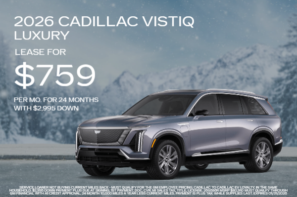 2026 Cadillac VISTIQ Luxury