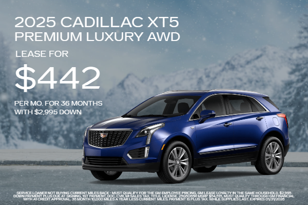 2025 Cadillac XT5 Premium Luxury AWD