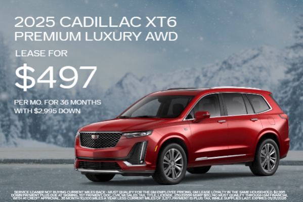 2025 Cadillac XT6 Premium Luxury AWD
