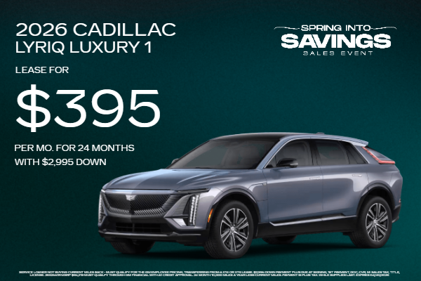 2026 Cadillac LYRIQ Luxury 1