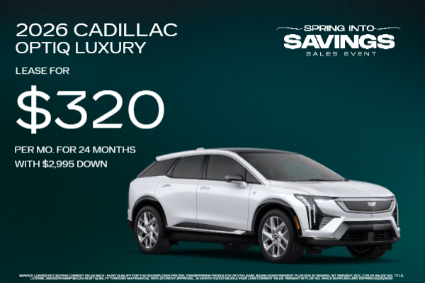 2026 Cadillac OPTIQ Luxury