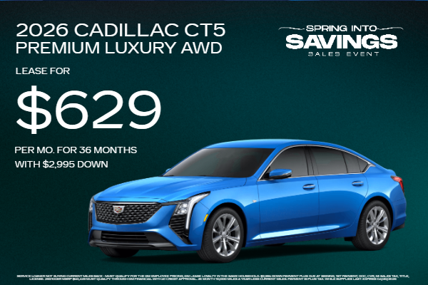 2026 Cadillac CT5 Premium Luxury AWD