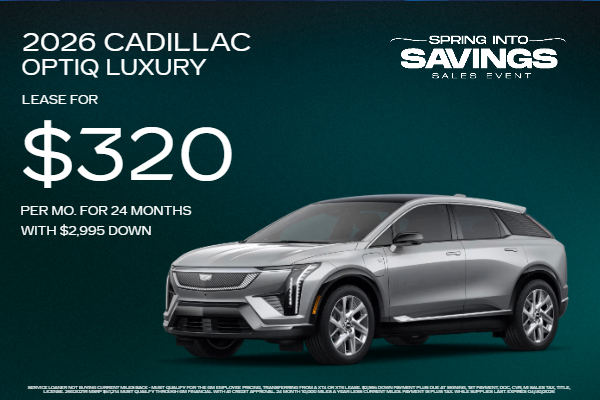 2026 Cadillac OPTIQ Luxury