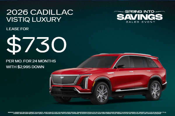 2026 Cadillac VISTIQ Luxury