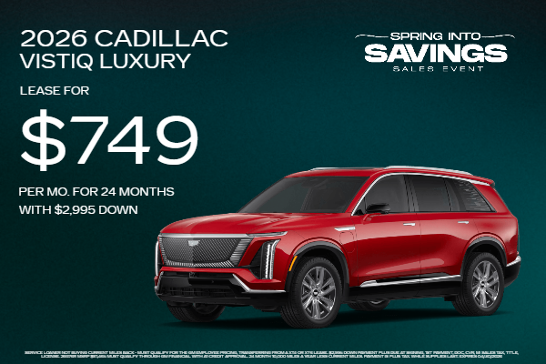 2026 Cadillac VISTIQ Luxury