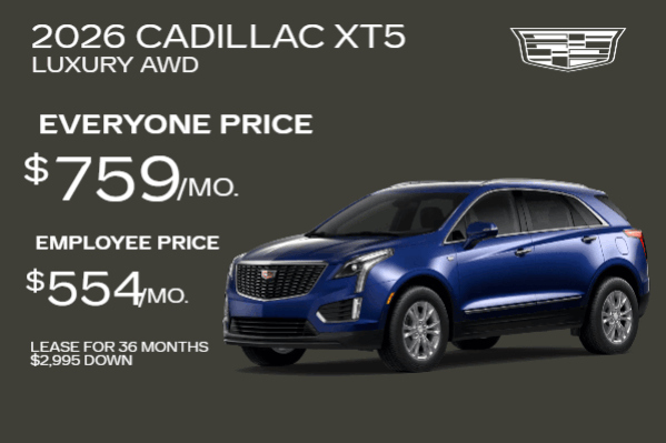 2026 Cadillac XT5 Luxury AWD