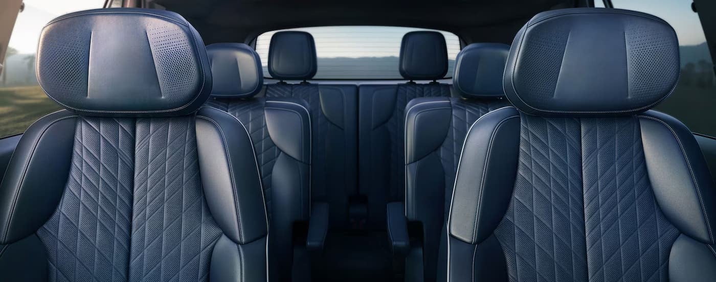 Gray interior in a 2026 Cadillac VISTIQ.